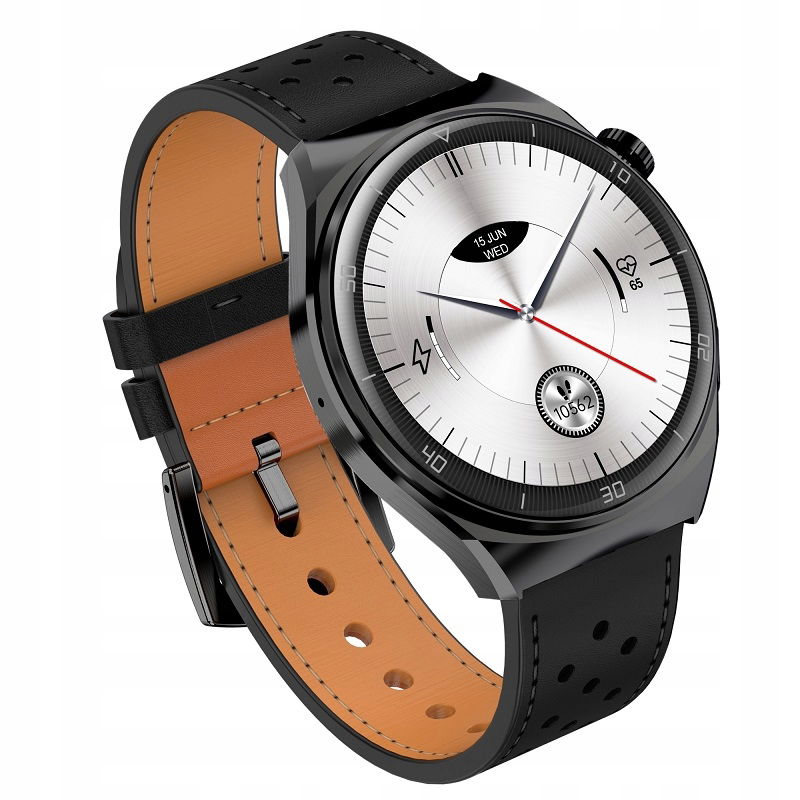 Smartwatch Garett V12 Čierny Kožený