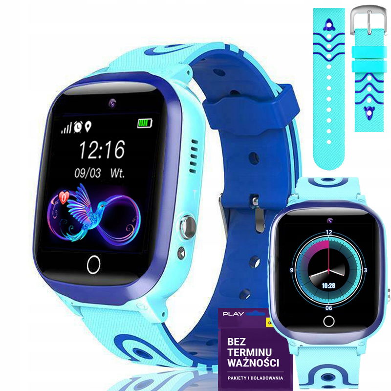 Smartwatch Hodinky Pre Deti Telefon Rozhovory Poľské Menu Gps