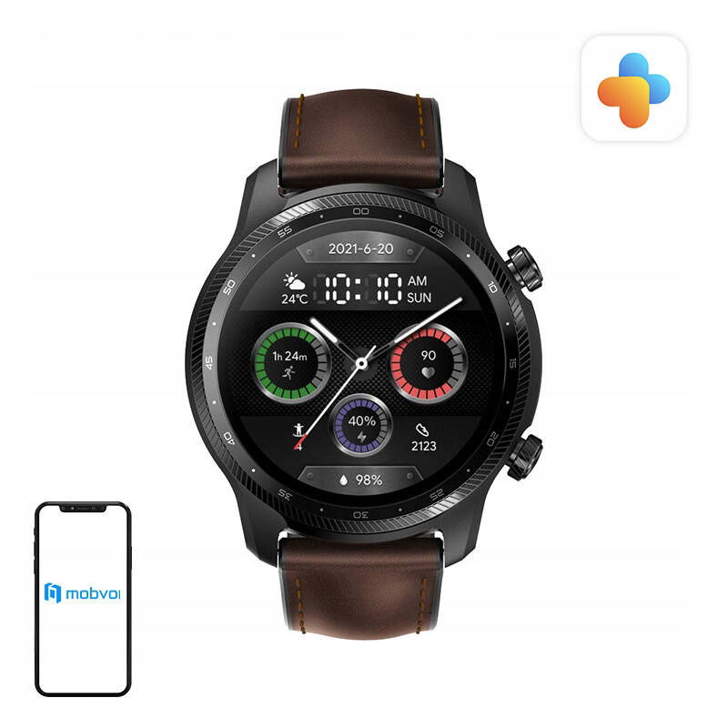 Smartwatch Mobvoi Ticwatch Pro 3 Ultra Lte Čierny, Vodotesný, Android