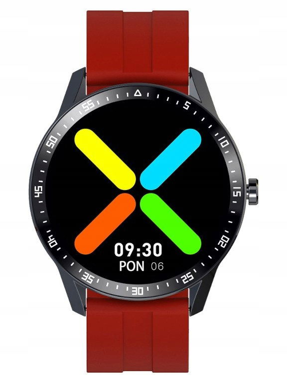 Smartwatch Pánsky G. Rossi SW018-4 Black/red (SG012D) Vlastné Ciferníky