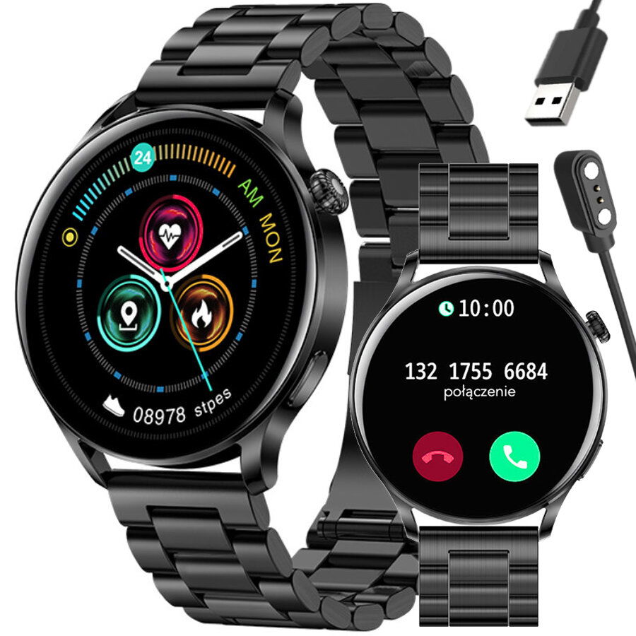 Smartwatch Rubicon RNCE81 Vykonávanie Spojov, Pulzný Oxymeter (sr045c)