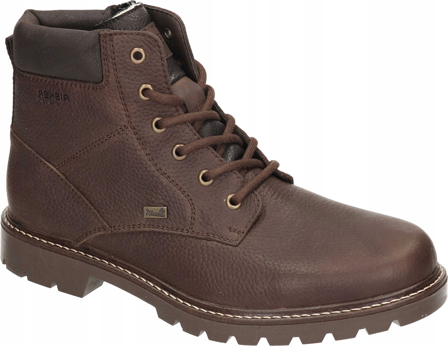 Šnurovacie Rieker 670086-02 Hnedé Mužské