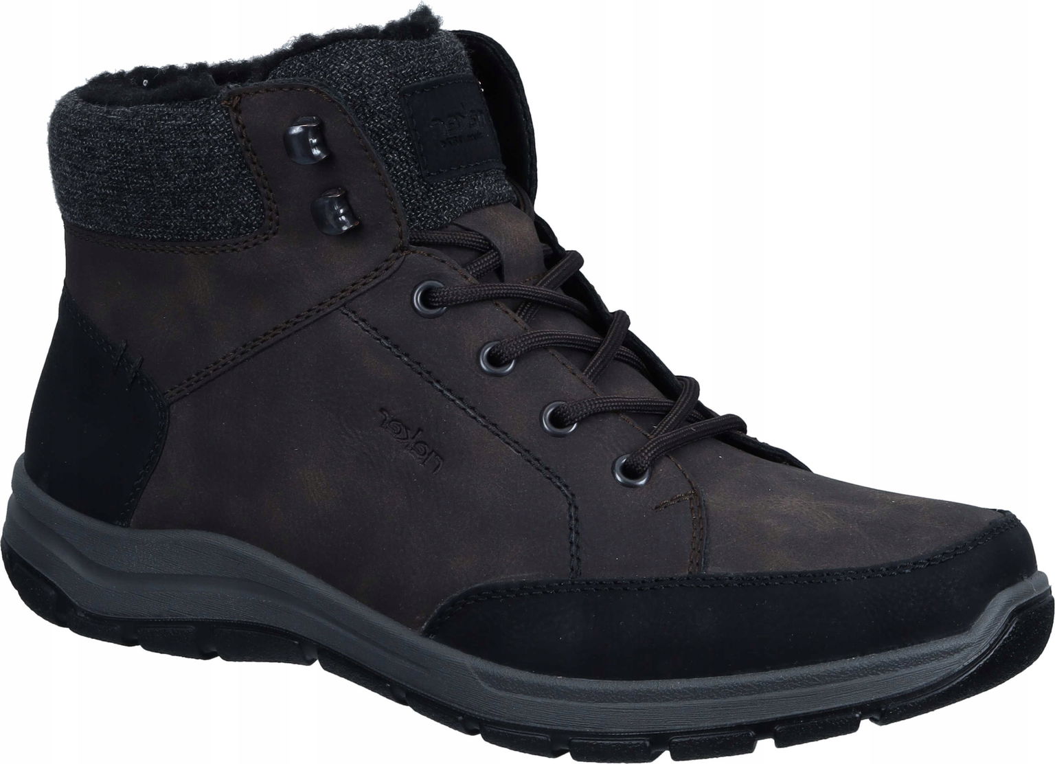 Šnurovacie Rieker 670108-02 Bronz Pánske Obuv