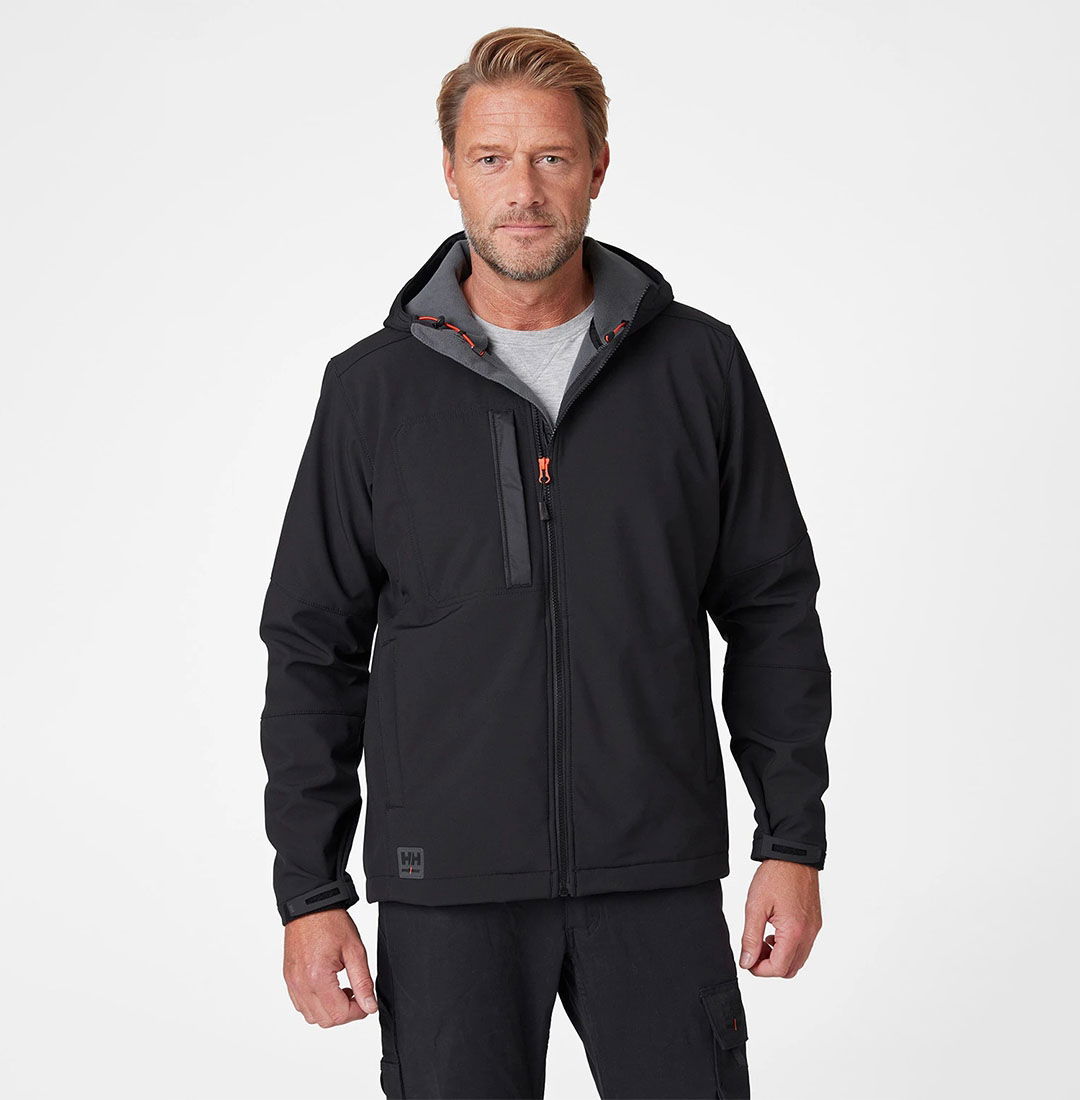 Softshellová bunda Helly Hansen Kensington Black