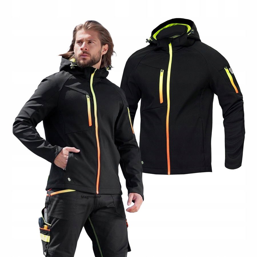 Softshellová pracovná bunda Pánska Elastická Slim Fit H6697 Ardon Creatron 4XL