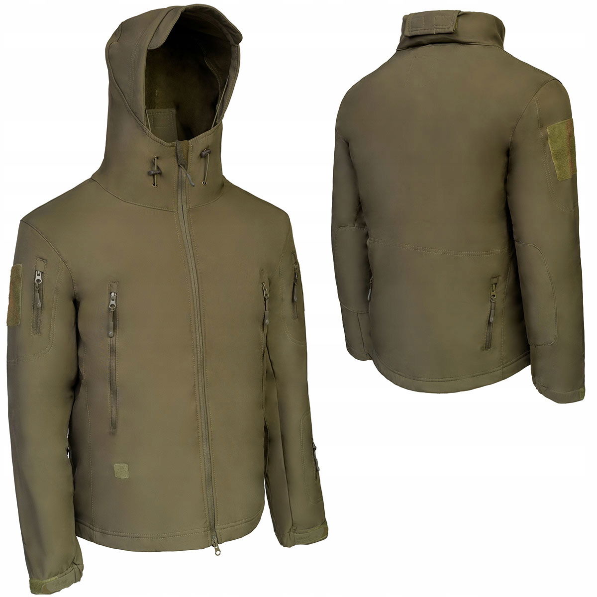 Softshellová taktická bunda Kombat Uk Patriot Shark Skin Olive XXL