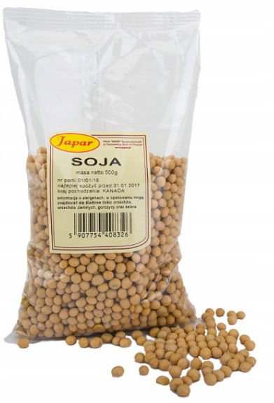 Sójové bôby 500 g Japar