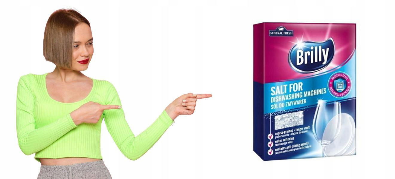 Soľ do umývačky riadu Brilly 1,5 kg