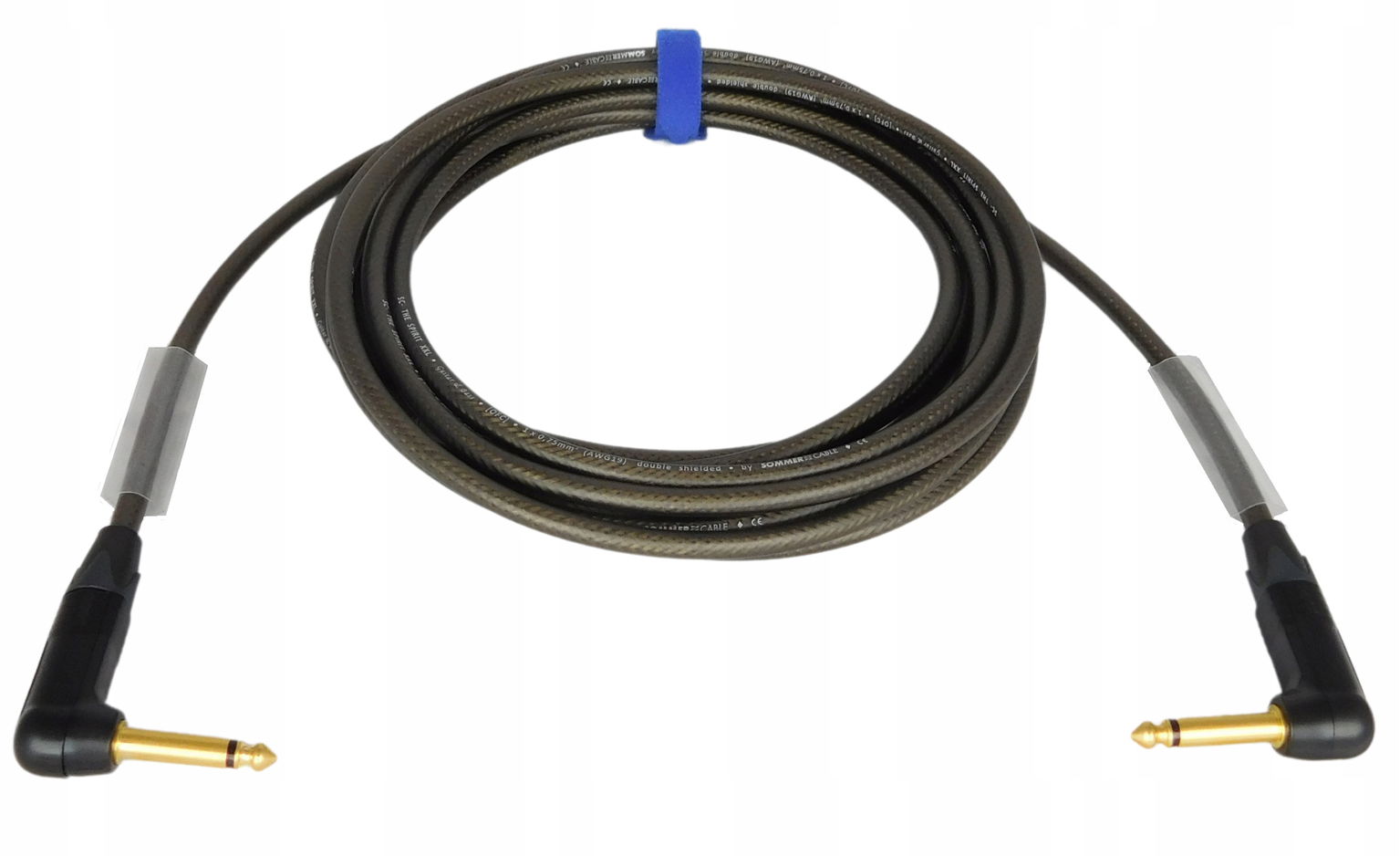 Sommer Gitarový Kabel Jack 6,3 Neutrik Uhlový 10 m