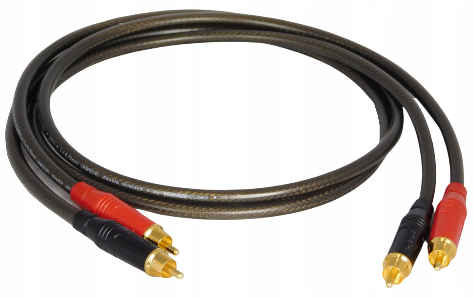 Sommer Spirit Interkonekt 2x Rca Cinch Amphenol 3m
