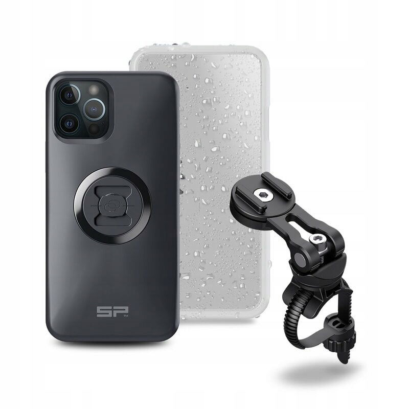 Sp-connect Bike Bundle II upevnený na riadidlách alebo predstavci iPhone 12 P