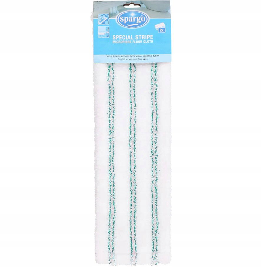 Spargo Náplň do plochého mopu z mikrovlákna Special Stripe 2 ks