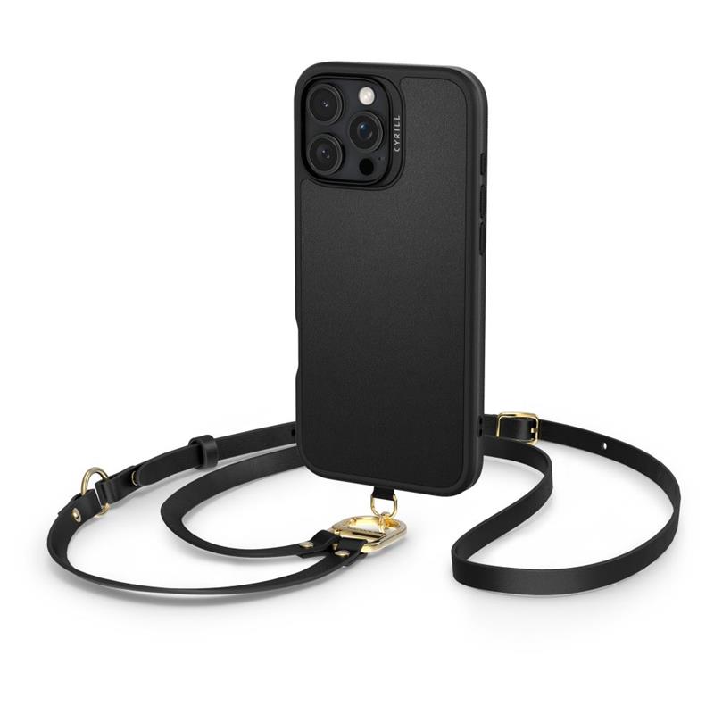 Spigen Cyrill Kajuk Classic Charm MagSafe – puzdro na iPhone 16 Pro (čierne)
