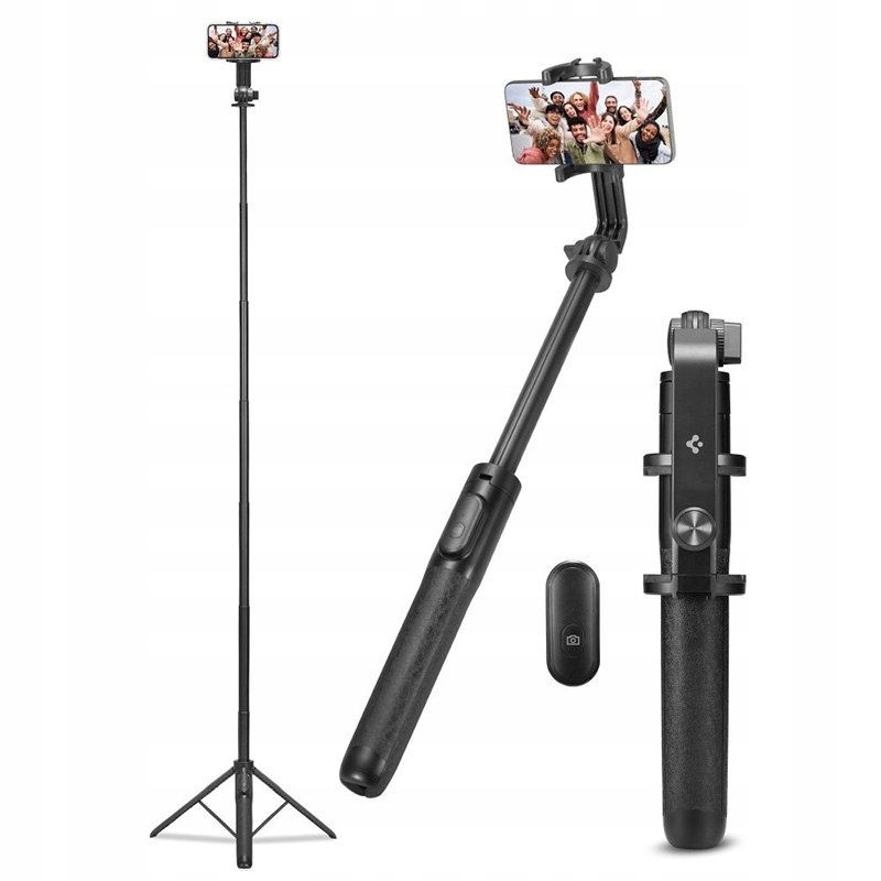 Spigen S560W Bluetooth Selfie Stick Tripod statív na smartfón držiak se
