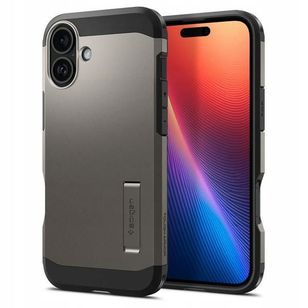 Spigen Tough Armor Mag iPhone 16 6.1" MagSafe gunmetal ACS08215