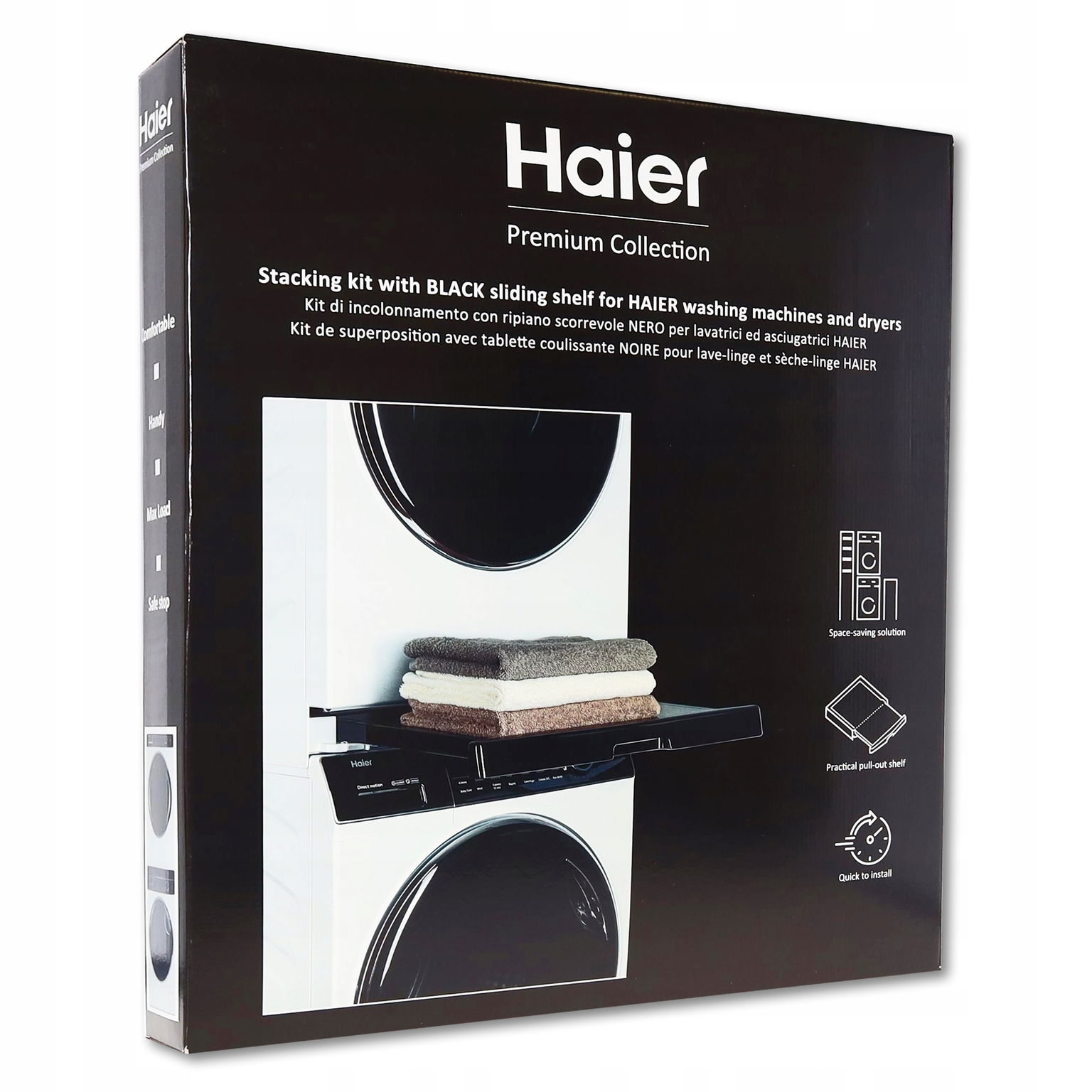 Spojka práčky a sušičky Haier Premium Collection