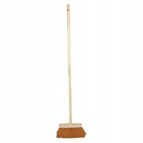 Spokar metla zatĺkaná 24cm Pvc vlákno 13cm s palicou 120cm 379178