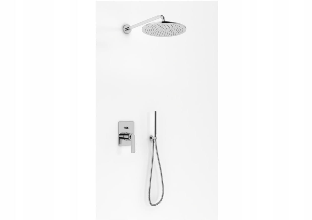 Sprchový set s dažďovou sprchou 35 cm a slúchadlom Axel Experience QW210E