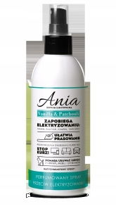 Sprej 220 ml proti elektrizovaniu Vanilla&Patchouli Ania
