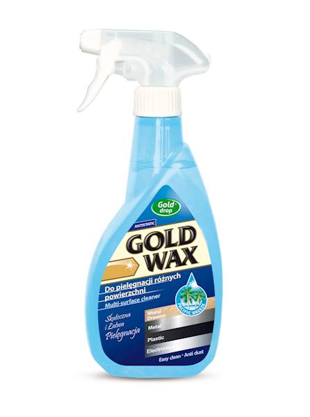 Sprej na čistenie prachu nábytku Gold Wax
