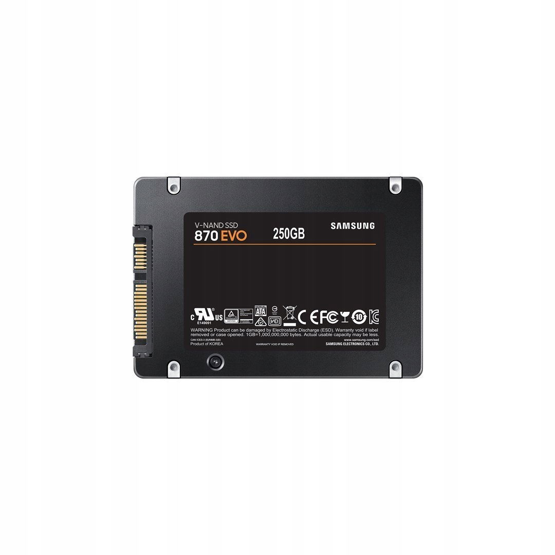 Ssd disk Samsung 870 Evo MZ-77E250B 250GB Sata