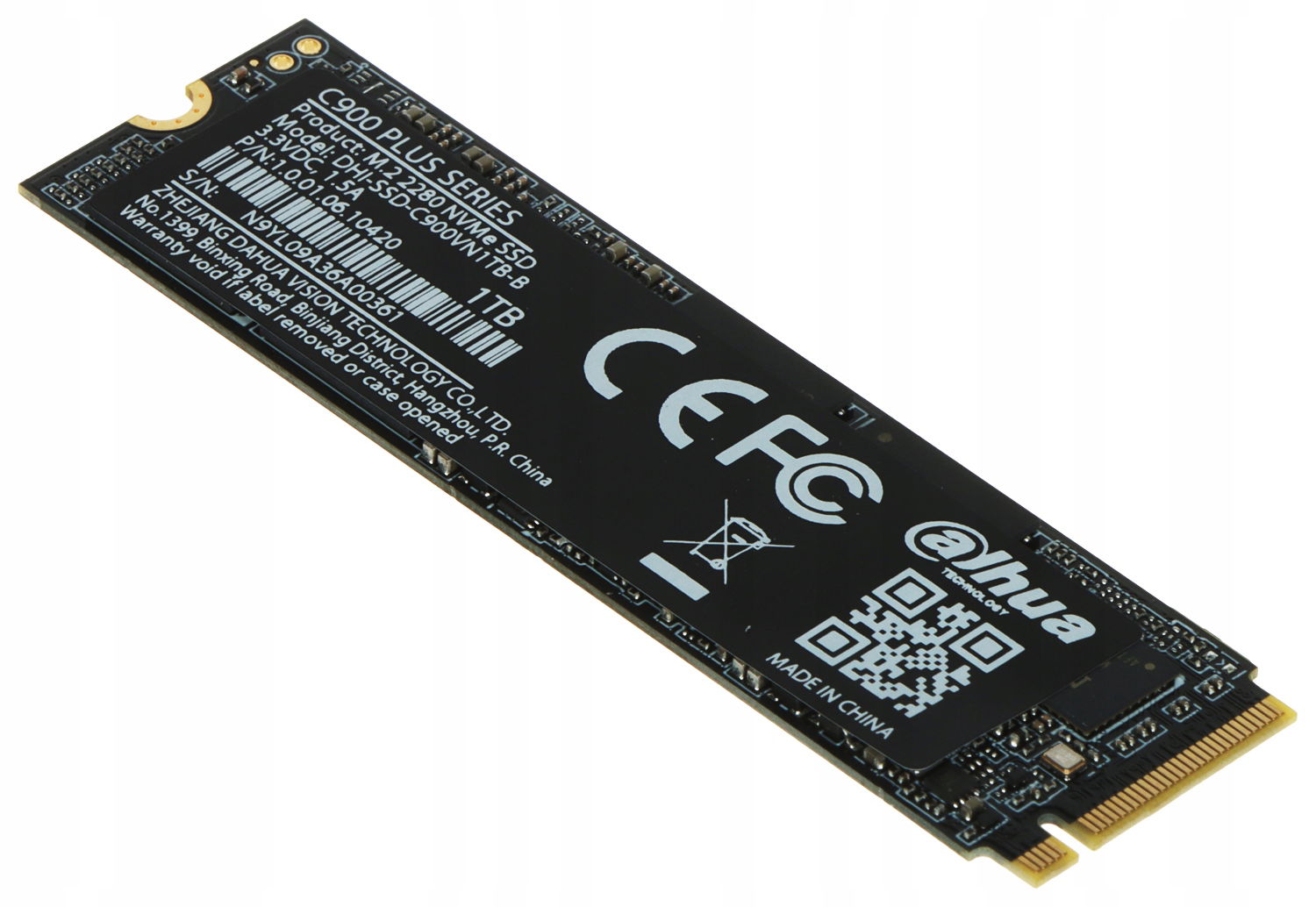 Ssd disk SSD-C900VN1TB-B 1 Tb M.2 PCIe Dahua