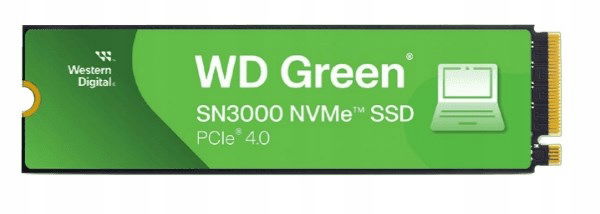Ssd disk Wd Green SN3000 500GB M.2 NVMe WDS500G4G0E