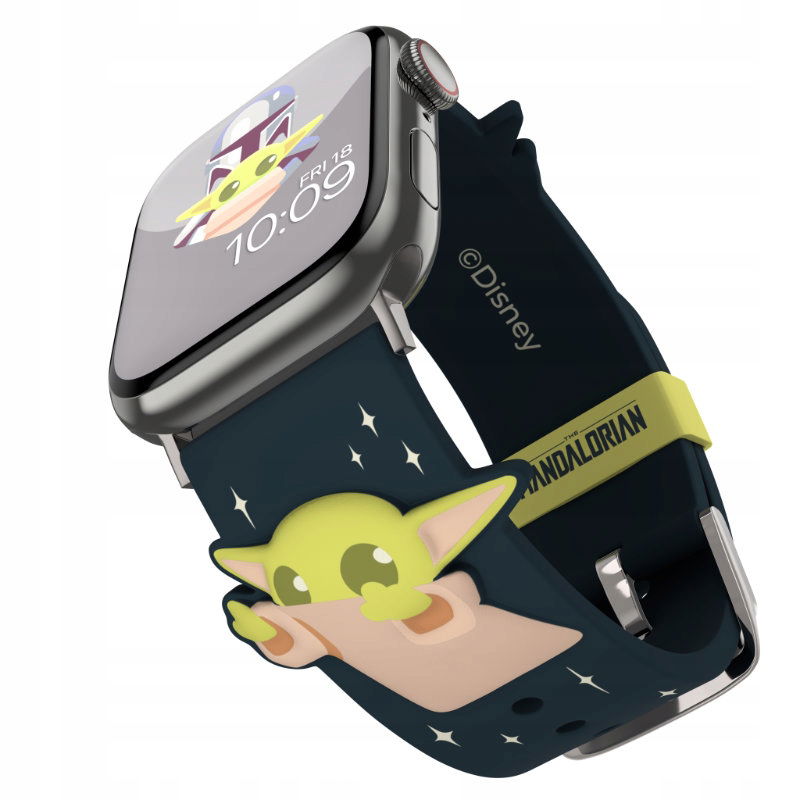 Star Wars Pásik pre Apple Watch (The Mandalorian Grogu Using The Force 3D)