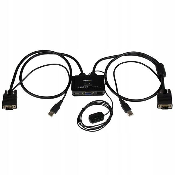 StarTech.com SV211USB prepínač Kvm čierny