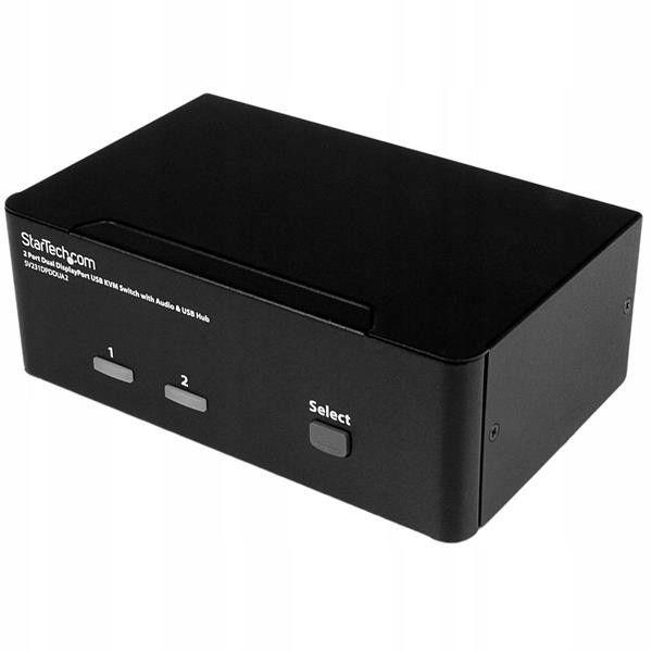 StarTech.com SV231DPDDUA2 prepínač Kvm čierny