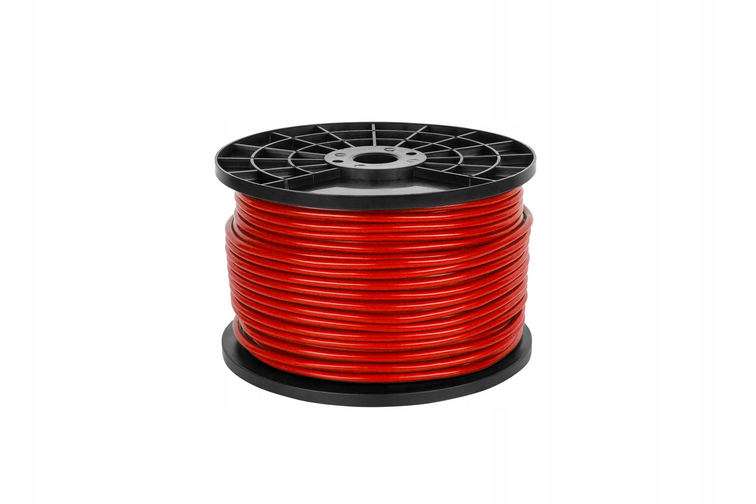 Stereo mikrofónový kábel 6 mm červený