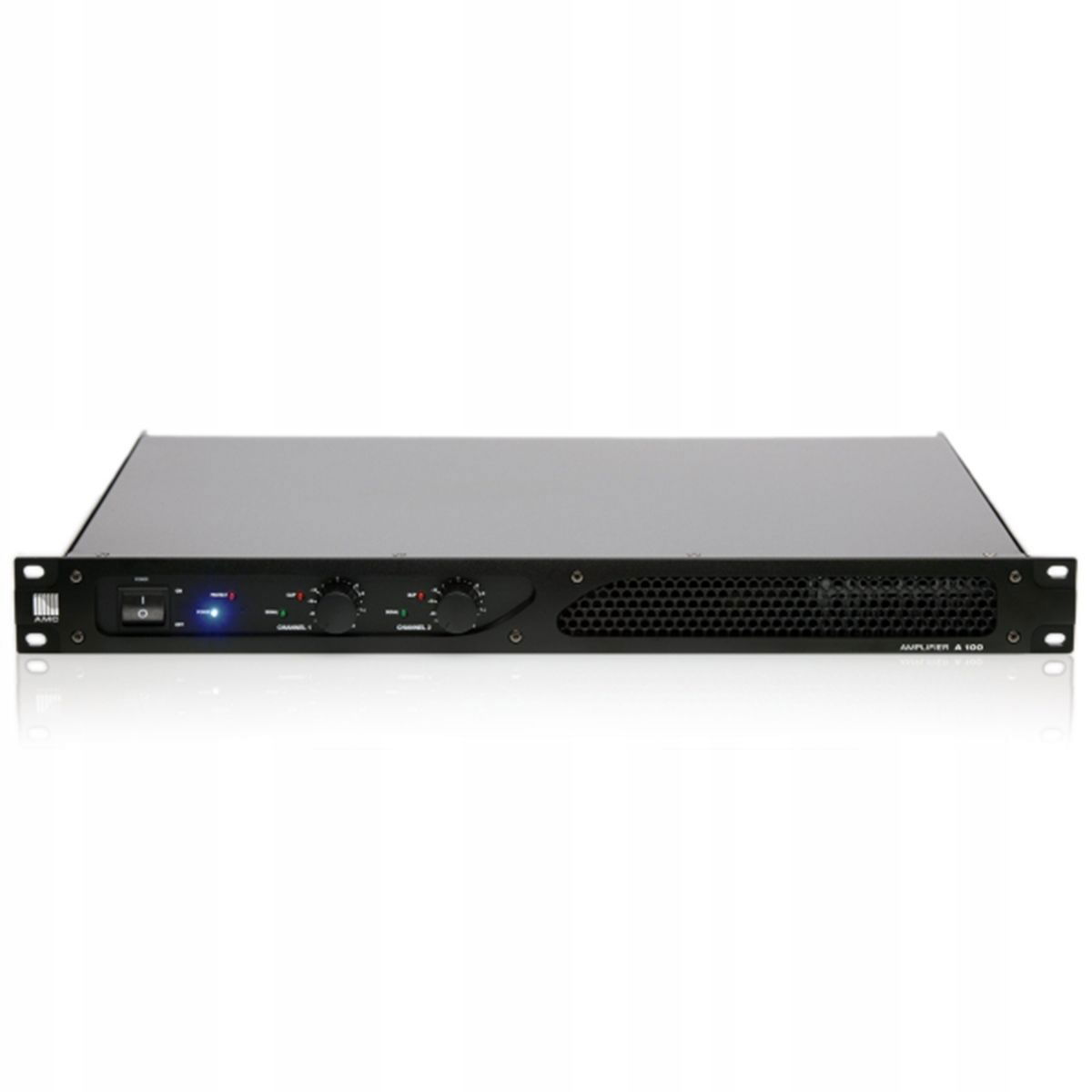 Stereo zosilňovač 2x100W Amc A100 Slim Rack