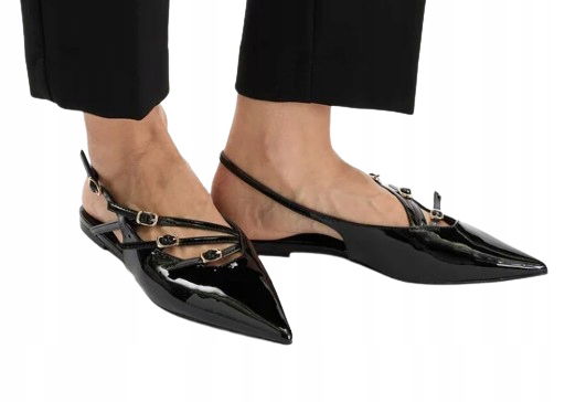 Steve Madden Dámske Čierne Sandále Na Leto S Prackou 40 T7A