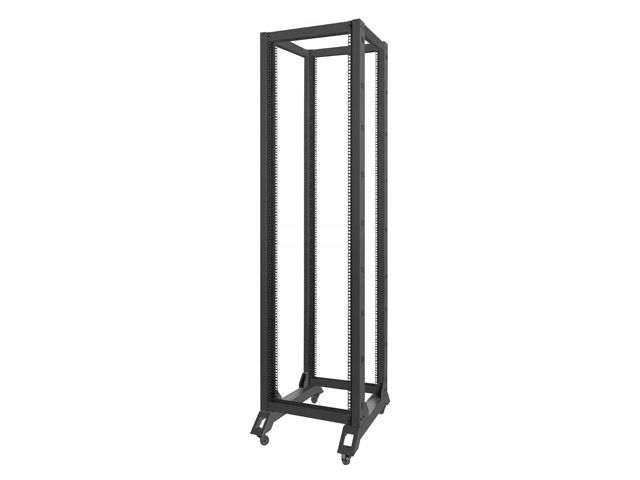 Stojan Open Rack Lanberg OR01-6842-B čierny 42U