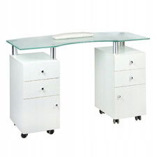 Stolík na manikúru BD-3453 Biely