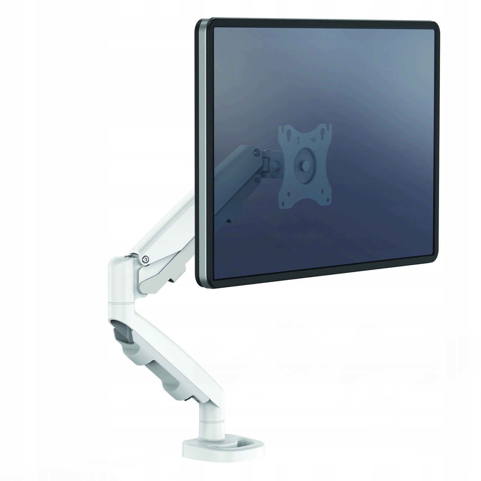 Stolný držiak na 1 LCD monitor Eppa biely