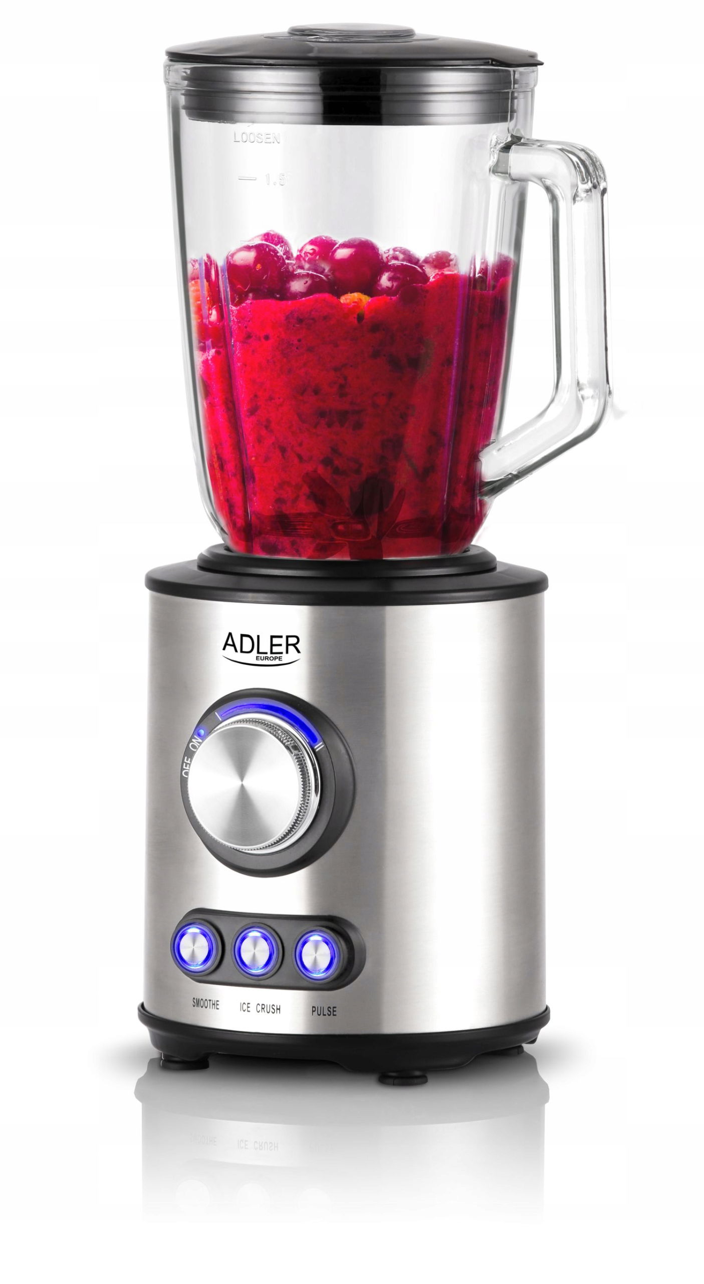 Stolný mixér 1,7 l Silný 1700 W Drví ľad 3 programy Bpa Zadarmo