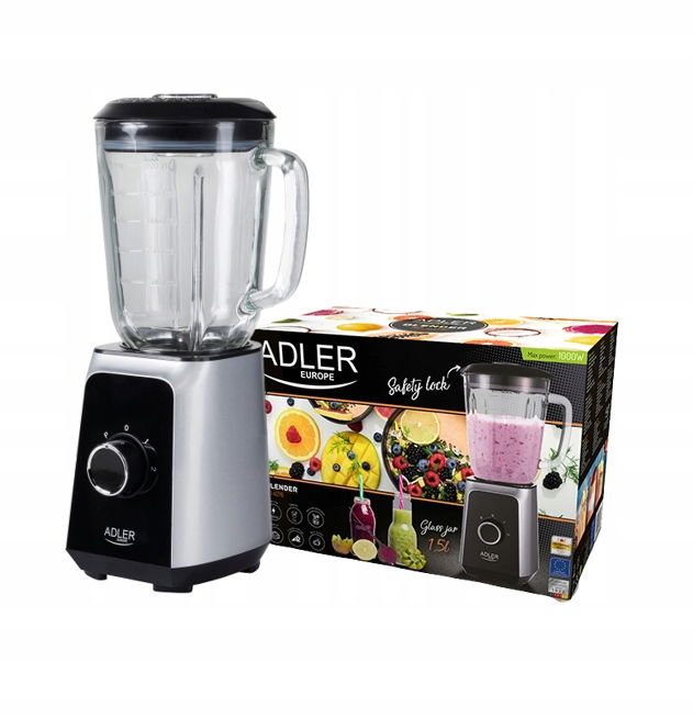 Stolný mixér Adler AD4076 1000 W strieborný/sivý