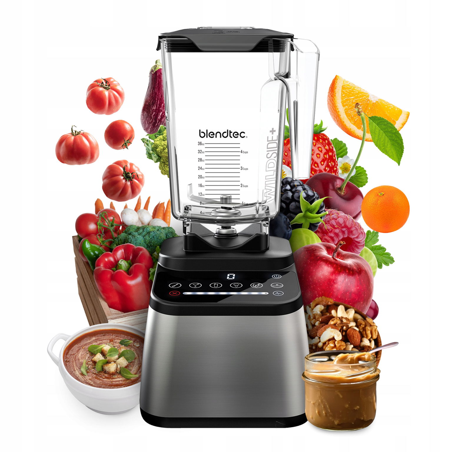 Stolný Mixér Blendtec Designer 650USA Silver