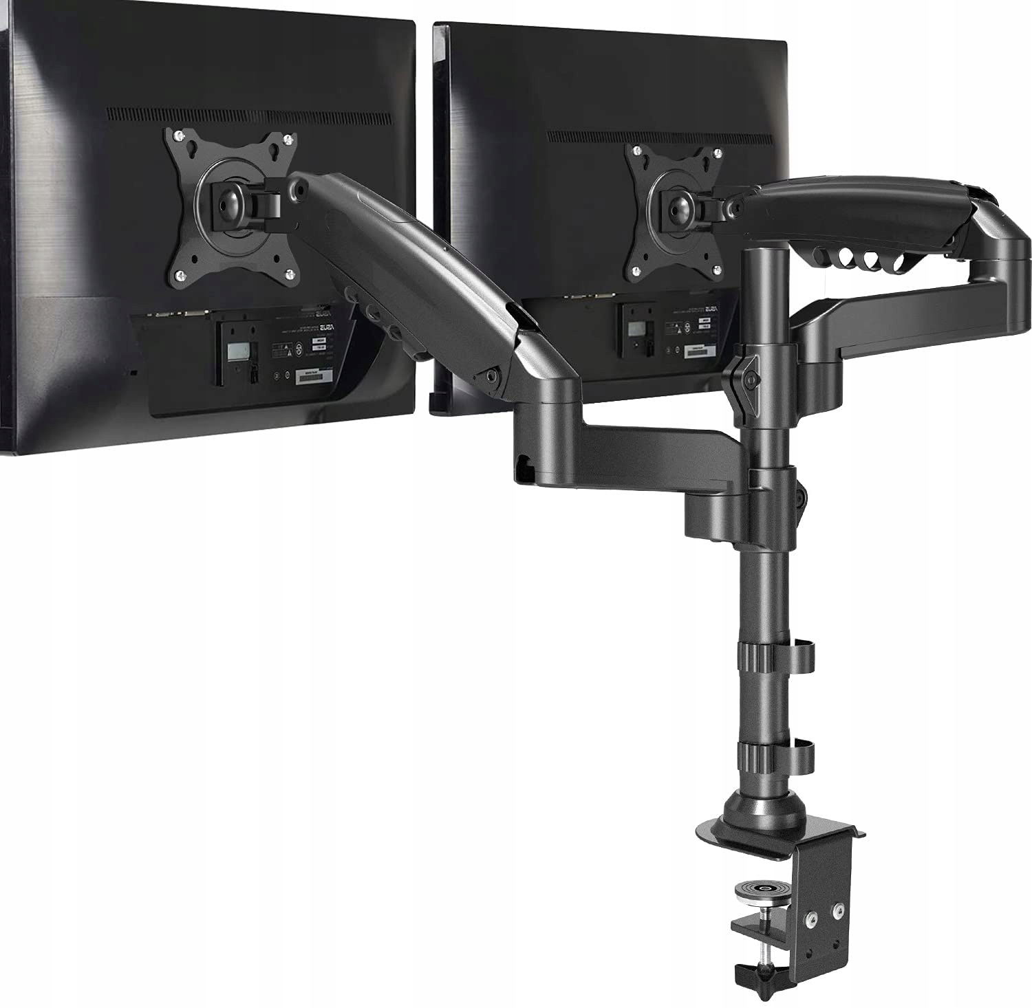 Stolový Držiak 2 Monitory Ramená 32 Palcov 9 Kg