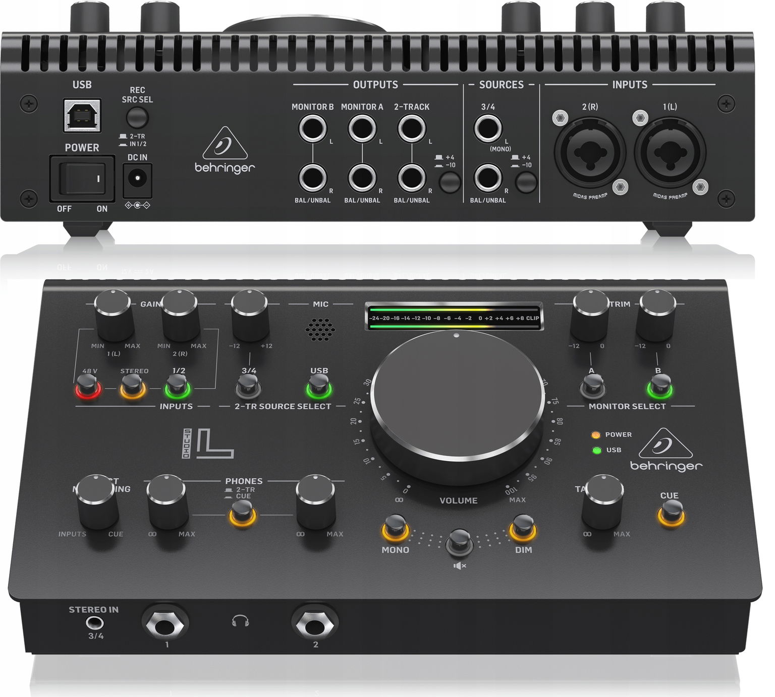 Studio L Audio rozhranie Usb monitory Behringer