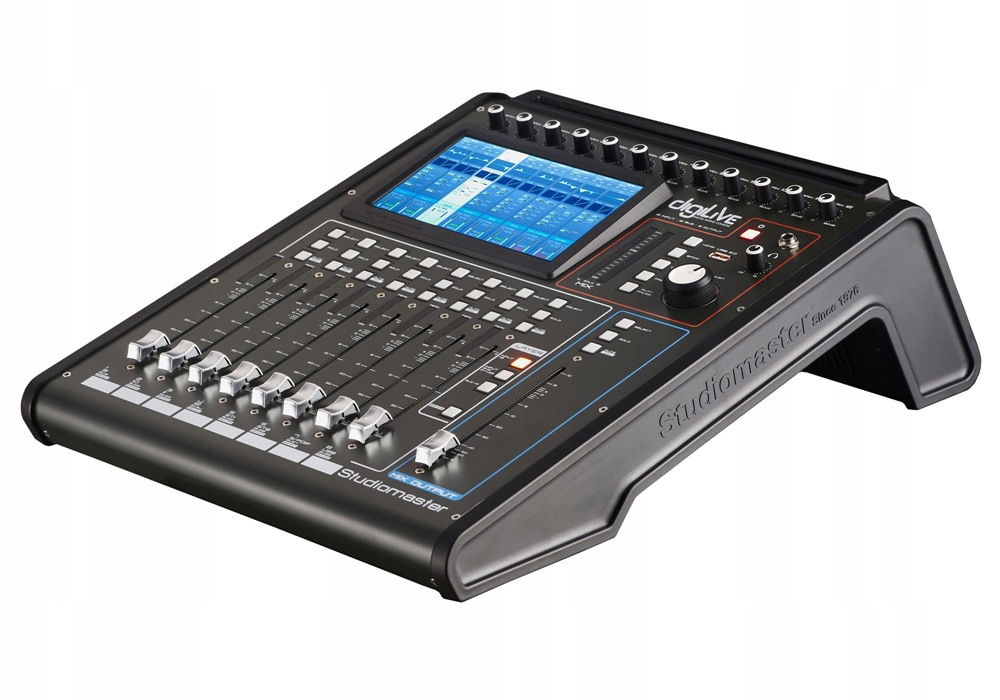 Studiomaster Digilive 16 16 Input -16 Bus 8 Output Digitálny mixér
