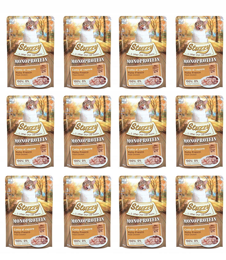 Stuzzy Monoprotein mokré krmivo pre mačky čerstvé kuracie mäso 85 g