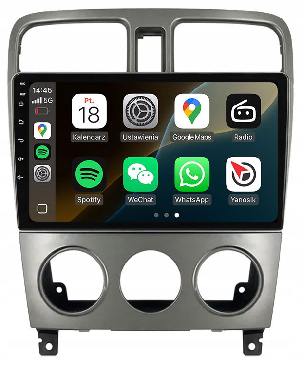 Subaru Forester 2002-2008 Rádio Navigácia Android Auto Carplay Mapy