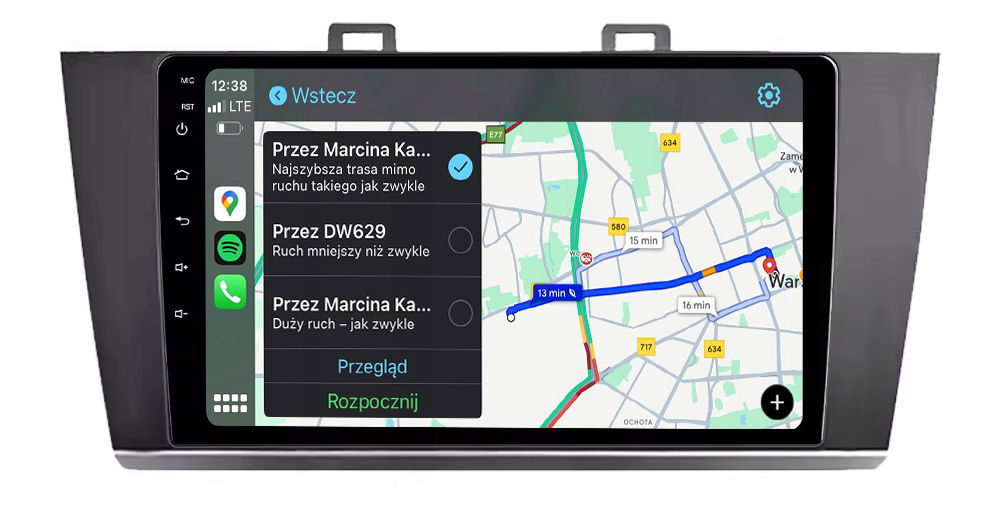 Subaru Outback Legacy Rádio Navigácia Android Carplay Mapy