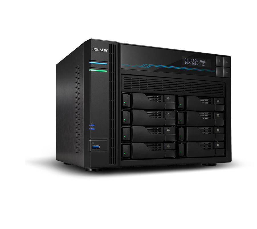Súborový Server Asustor Lockerstor 10 AS6510T 10-BAY, Intel Atom C3538