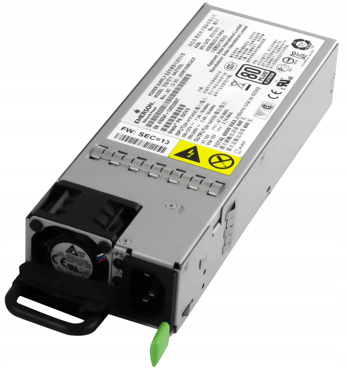 Sun Oracle 7047410 600W AA27020L X3-2 Fire X4170 M3