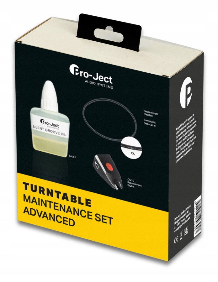 Súprava na údržbu gramofónov Pro-Ject Debut III Maintenance Set Advan