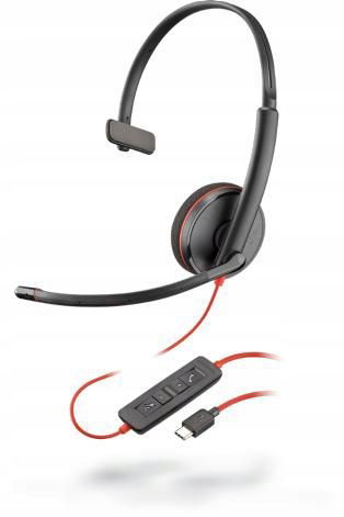 Súprava slúchadiel Poly Blackwire C3210 Usb A
