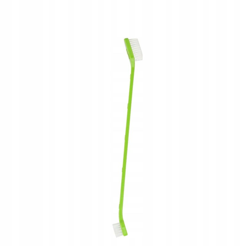 Surtep Animals Zubná kefka pre psov obojstranná 17 cm Farba: Zelená